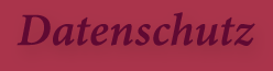Datenschutz